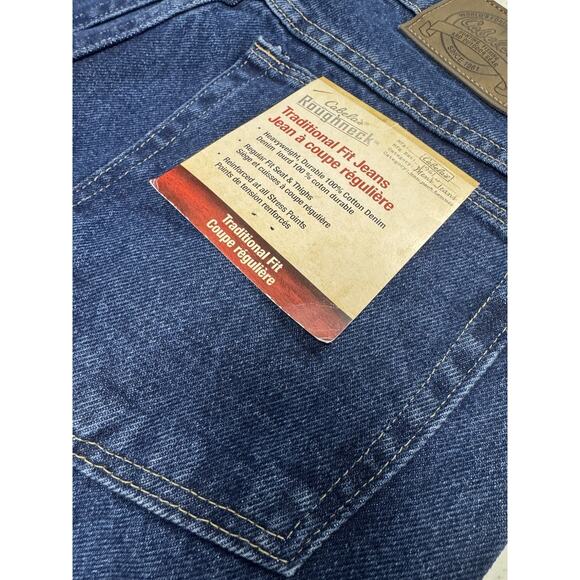 NWT Cabela’s Roughneck Traditional Fit Denim Jeans 32X36 Classic Western Cowboy - Picture 6 of 9